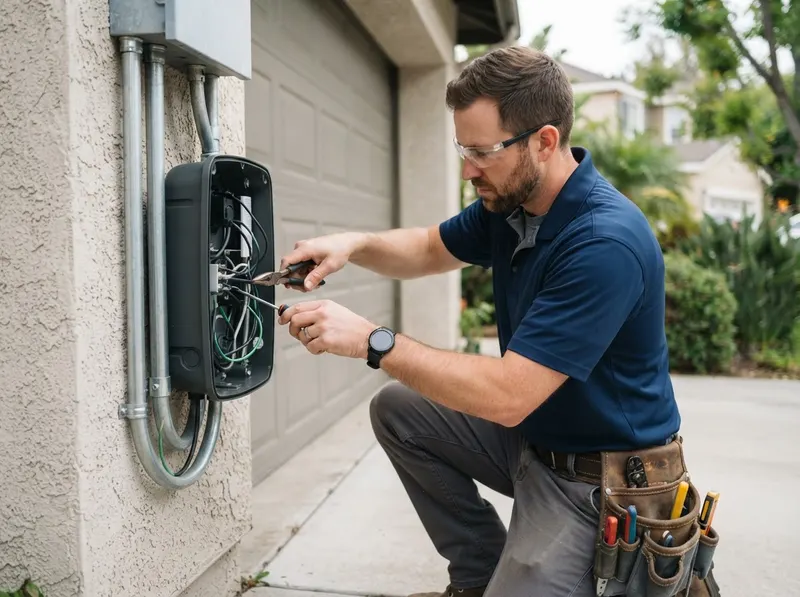 Level 2 EV Charger Installation in los angeles, CA